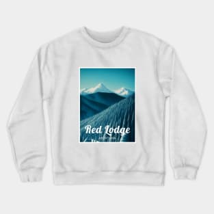 Red Lodge ski - Montana Crewneck Sweatshirt